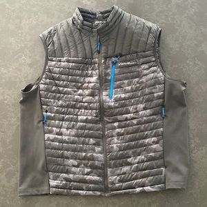 Eddie Bauer Stormdown 800 First Ascent Black Camo Vest